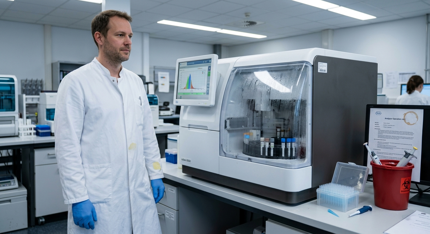 Analysegerät in einem Forschungslabor