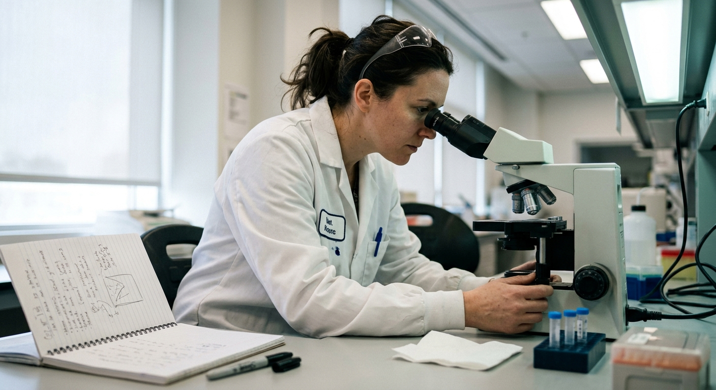Laborarbeit in einer Forschungseinrichtung